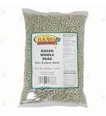 BANSI WHOLE GREEN PEAS 2lb