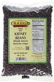 Bansi Dark Red kidney Beans (Rajma) 4lb