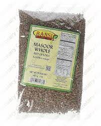 BANSI MASOOR WHOLE RED 2LB