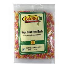Bansi Sugar Coated Fennel Seeds 200g
