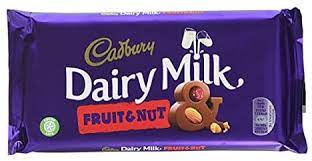 CADBURY DAIRY MILK FRUIT & NUT(200g)