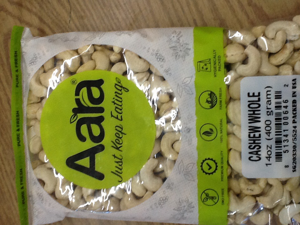 Cashew Whole 400g