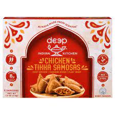 DEEP CHICKEN TIKKA SAMOSA 8PC (212G)