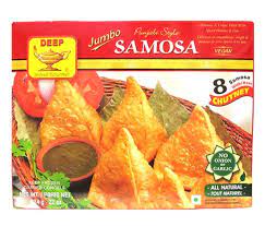 DEEP JUMBO SAMOSA  8PC (22OZ)