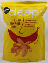 DEEP LONG BANANA CHIPS ( RED CHILLI)