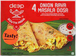 DEEP ONION RAVA MASALA DOSA 4PC