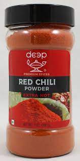 DEEP RED CHILLI POWDER EXTRA HOT (BOTTLE) 200g