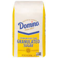 DOMINO GRANULATED SUGAR (4lb)