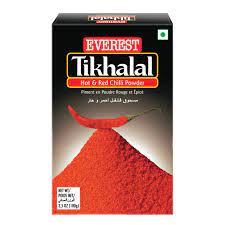 EVEREST TIKHALAL HOT RED CHILI PWR 100g