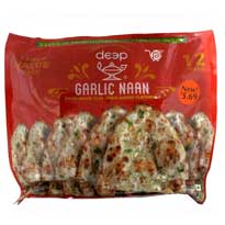 Deep F.P. Garlic Naan  12pc