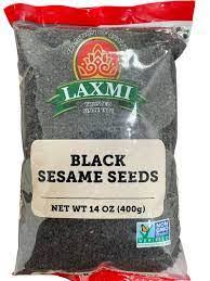 LAXMI BLACK SESAME SEEDS (14oz)