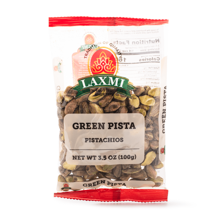 LAXMI GREEN PISTA (3.5oz)(100g)