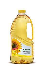 MANI'S SUNFLOWER OIL 3LT