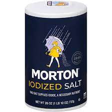 MORTON IODIZED SALT (737g)