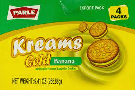 PARLE KREAMS GOLD BANANA 4PC