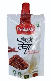 PRAKASH RED CHILLI GARLIC CHUTNEY 100G