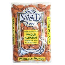 Swad Whole Almonds 1362g (48oz)