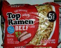 Top Ramen Beef 5pk (425g)