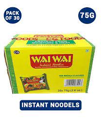 WAI WAI VEG 24pk (75g) Each